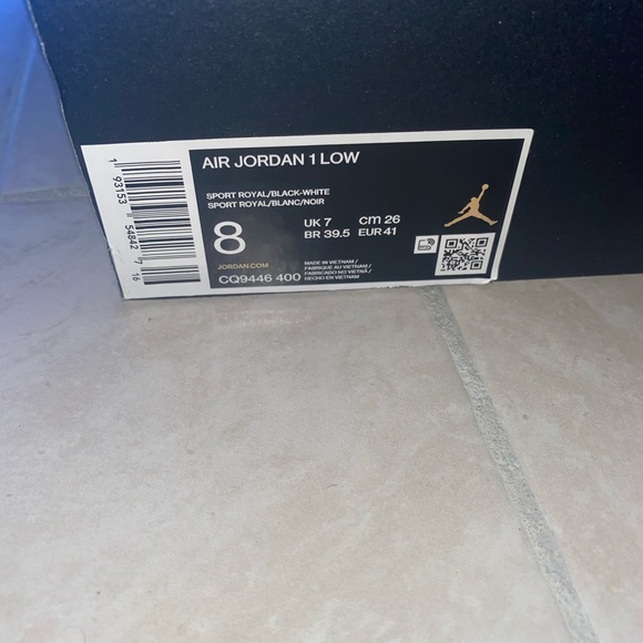 Air Jordan 1 Low Royal Toe - Picture 5 of 5